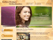 Tablet Screenshot of hodgesortho.einsteinwebsites.com